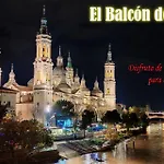 公寓 El Balcon Del Ebro By Alogest- Vistas, Piscina Y 2 Parking 萨拉戈萨