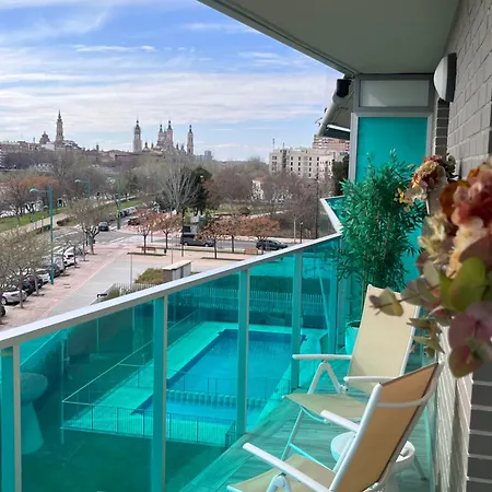 Apartman El Balcon Del Ebro By Alogest- Vistas, Piscina Y 2 Parking *