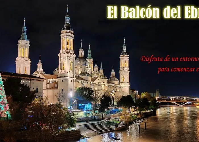 Apartman El Balcon Del Ebro By Alogest- Vistas, Piscina Y 2 Parking Zaragoza